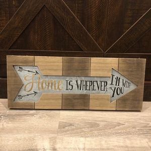 rustic farmhouse home wall decor sign